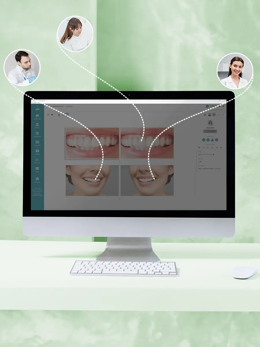 Caracteristica Colaborare interdisciplinară din modulul software SmileSIM Studio Colaborare interdisciplinară caracteristica aplicației software